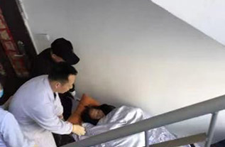 班玛县病人院后返乡